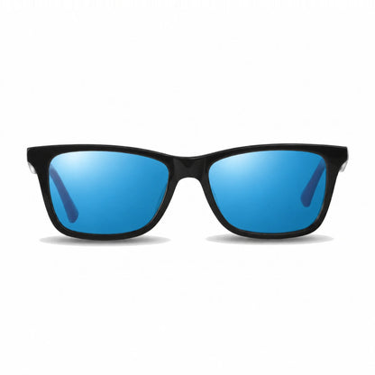 Fiore 5228 wayfarer-style sunglasses, black & red bio-acetate frame · ReFramed, photo 25 of 36
