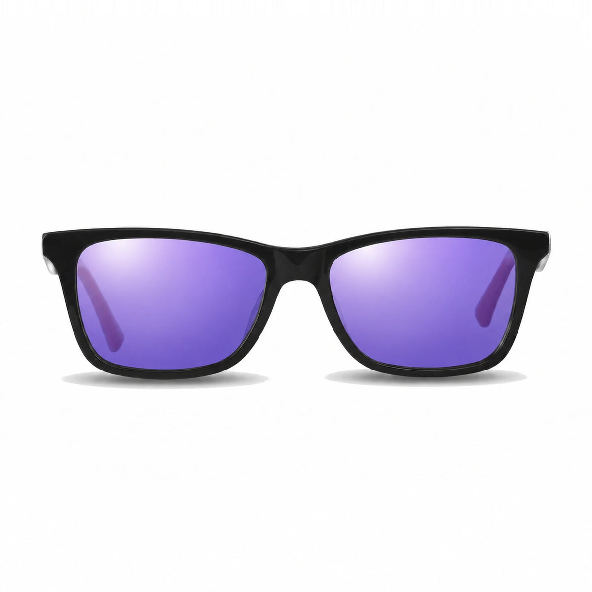 Fiore 5228 wayfarer-style sunglasses, black & red bio-acetate frame · ReFramed, photo 34 of 36