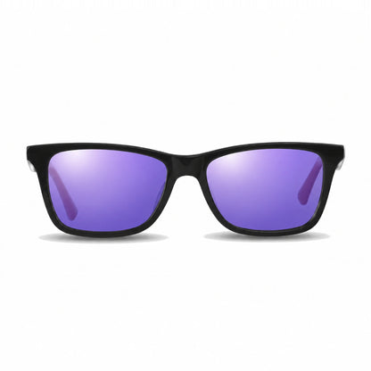 Fiore 5228 wayfarer-style sunglasses, black & red bio-acetate frame · ReFramed, photo 34 of 36