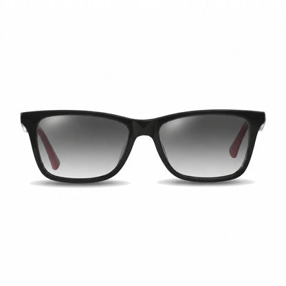 Fiore 5228 wayfarer-style sunglasses, black & red bio-acetate frame · ReFramed, photo 19 of 36