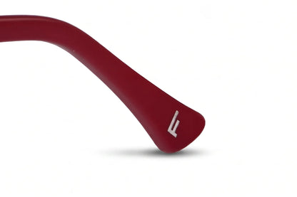 Fiore 5228 wayfarer-style sunglasses, black & red bio-acetate frame · ReFramed, photo 9 of 36
