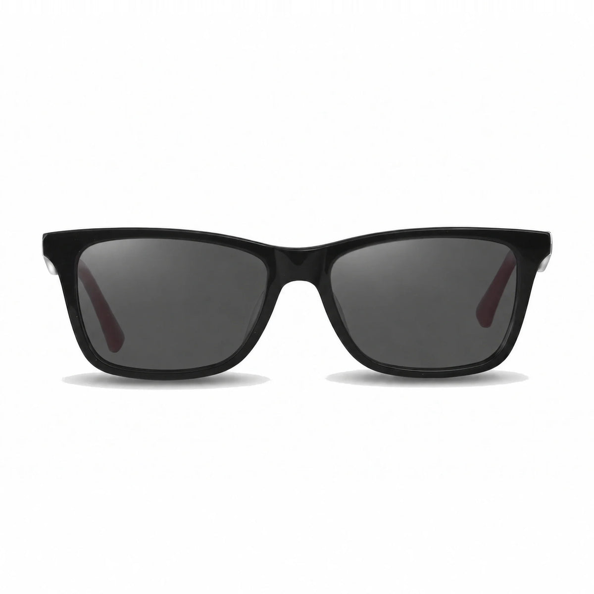 Fiore 5228 wayfarer-style sunglasses, black & red bio-acetate frame · ReFramed, photo 1 of 36