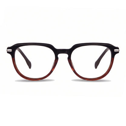 Fiore 5409 eyeglasses in black brown – front view