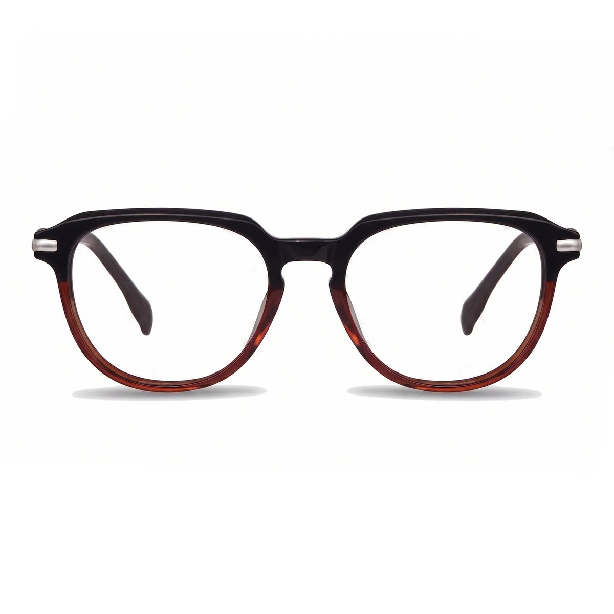 Fiore 5409 round acetate and metal reading glasses, black brown frame · ReFramed, photo 22 of 84