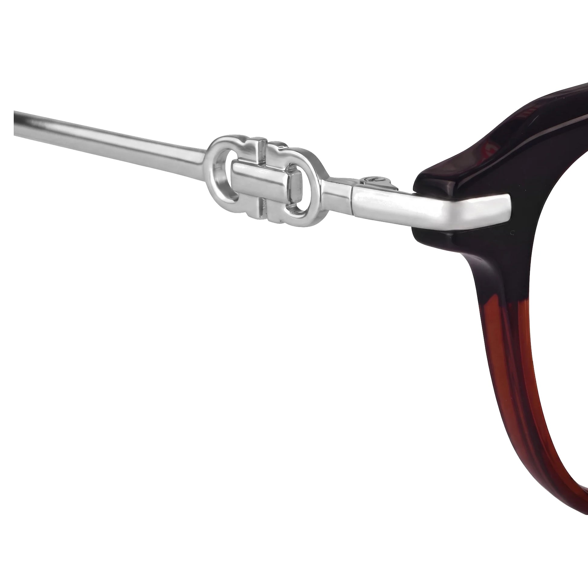 Fiore 5409 eyeglasses in black brown – side view