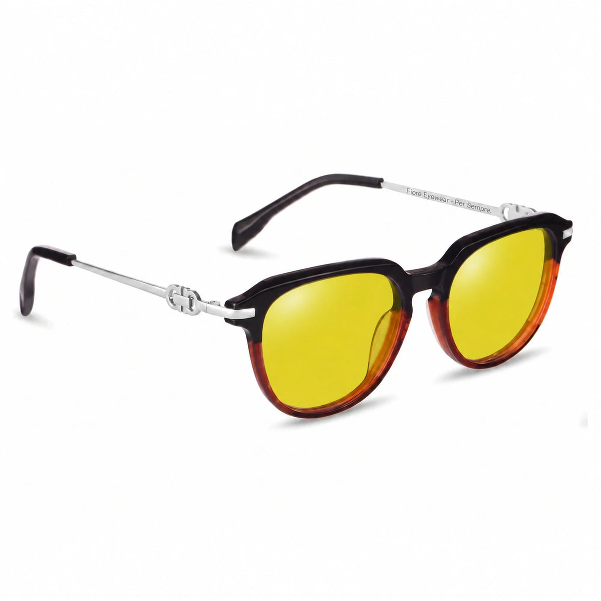 Fiore 5409 round sunglasses, brown bio-acetate frame · ReFramed, photo 11 of 36 | Polarized UV400