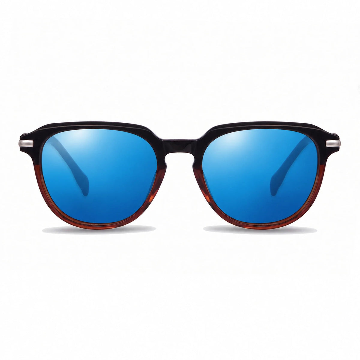 Fiore 5409 round sunglasses, brown bio-acetate frame · ReFramed, photo 25 of 36 | Polarized UV400