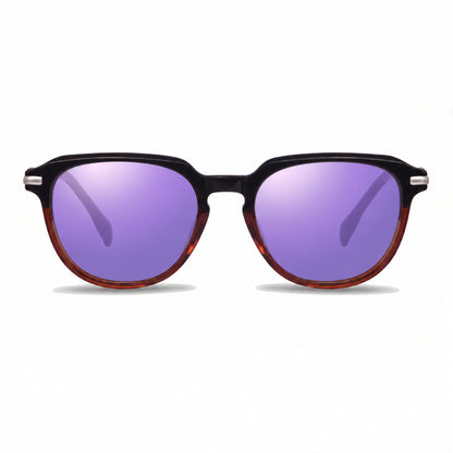 Fiore 5409 round sunglasses, brown bio-acetate frame · ReFramed, photo 34 of 36 | Polarized UV400