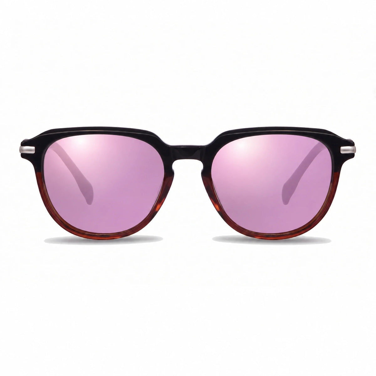 Fiore 5409 round sunglasses, brown bio-acetate frame · ReFramed, photo 31 of 36 | Polarized UV400
