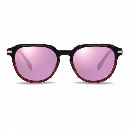 Fiore 5409 round sunglasses, brown bio-acetate frame · ReFramed, photo 31 of 36 | Polarized UV400