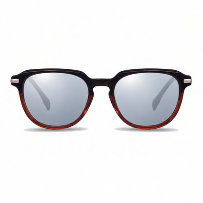 Fiore 5409 round sunglasses, brown bio-acetate frame · ReFramed, photo 28 of 36 | Polarized UV400
