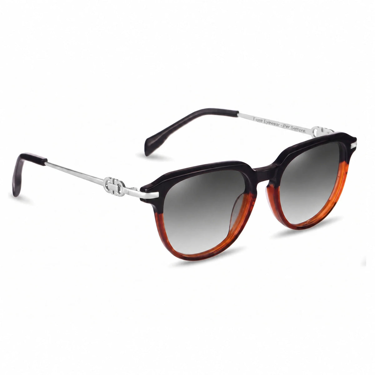 Fiore 5409 round sunglasses, brown bio-acetate frame · ReFramed, photo 20 of 36 | Polarized UV400