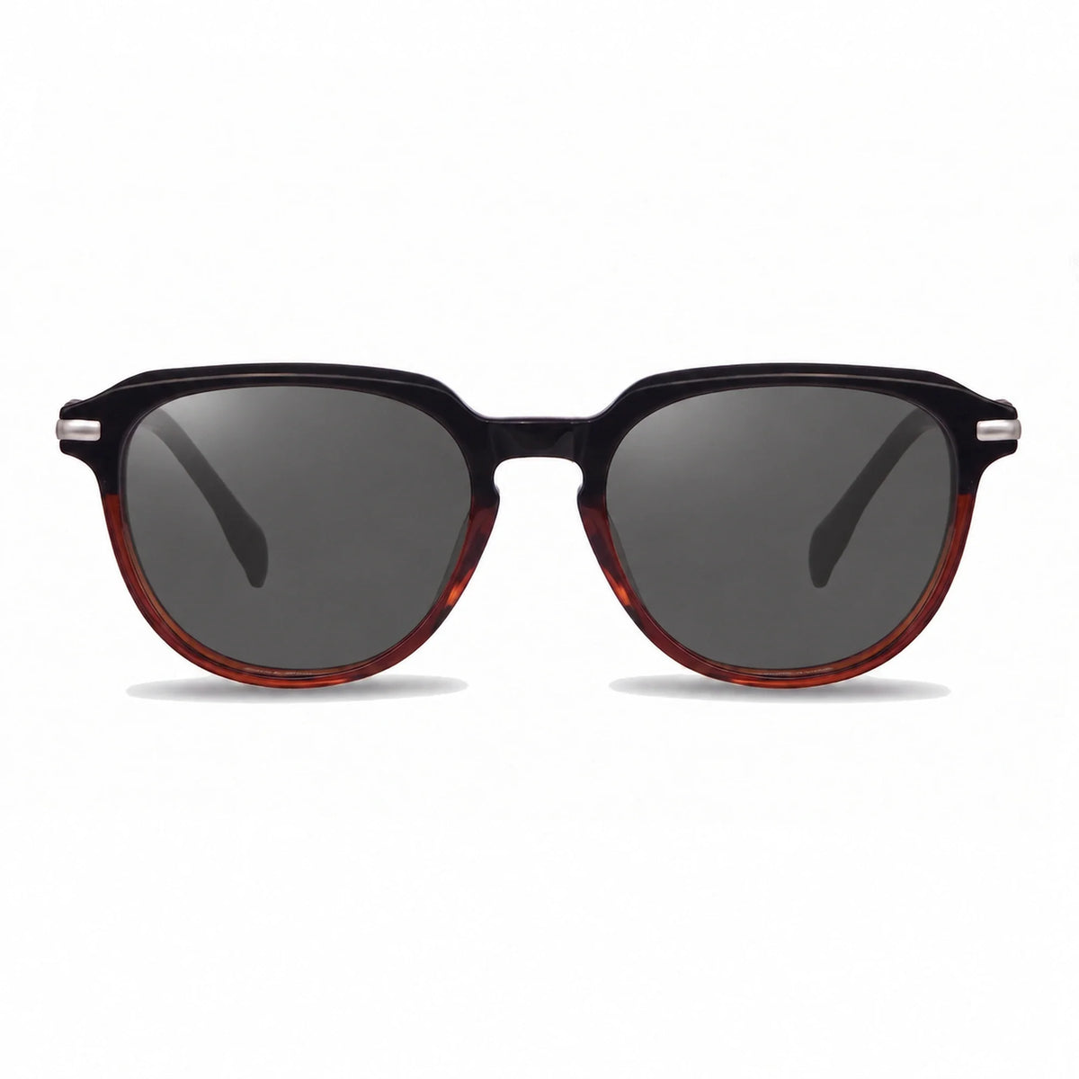Fiore 5409 round sunglasses, brown bio-acetate frame · ReFramed, photo 1 of 36 | Polarized UV400
