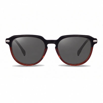 Fiore 5409 round sunglasses, brown bio-acetate frame · ReFramed, photo 1 of 36 | Polarized UV400