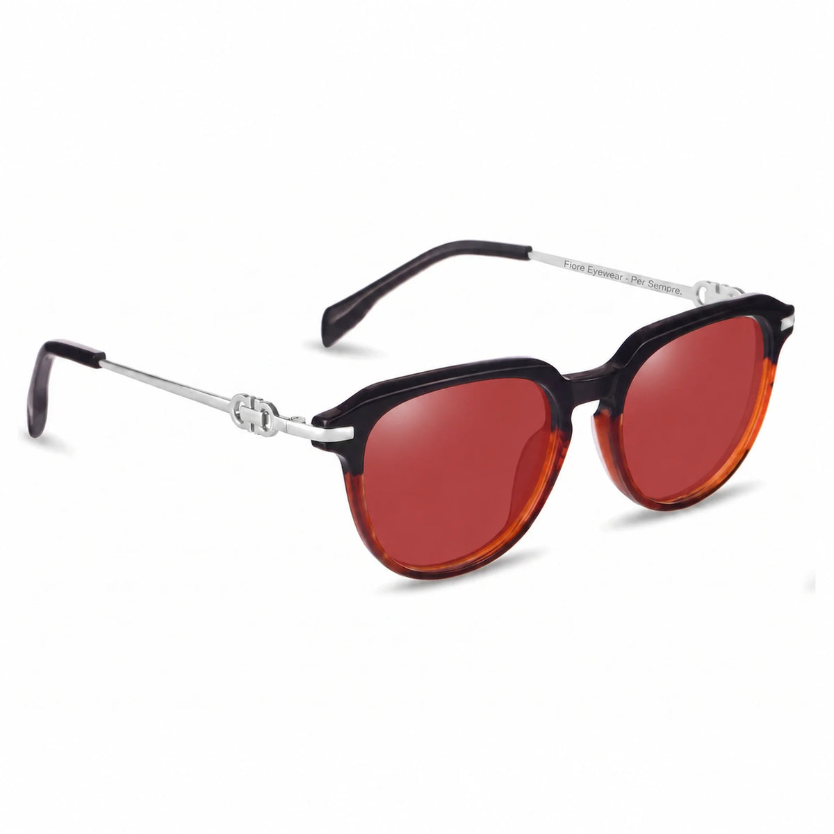 Fiore 5409 round sunglasses, brown bio-acetate frame · ReFramed, photo 17 of 36 | Polarized UV400