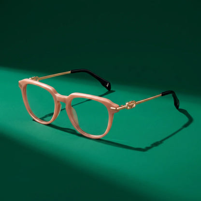 Fiore 5409 round acetate and metal reading glasses, milky white frame · ReFramed, photo 47 of 84