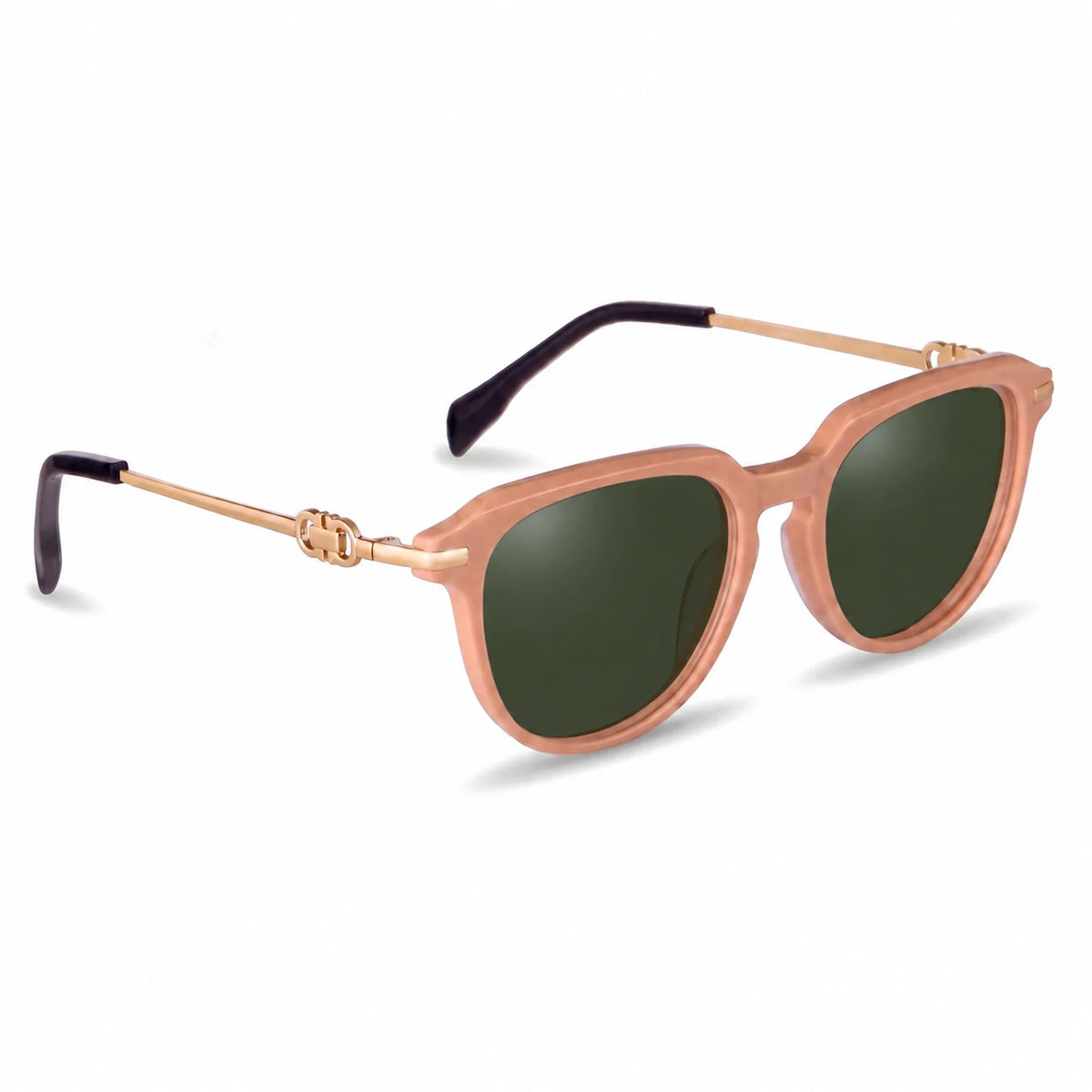 Fiore 5409 round sunglasses, pink bio-acetate frame · ReFramed, photo 8 of 36 | Polarized UV400