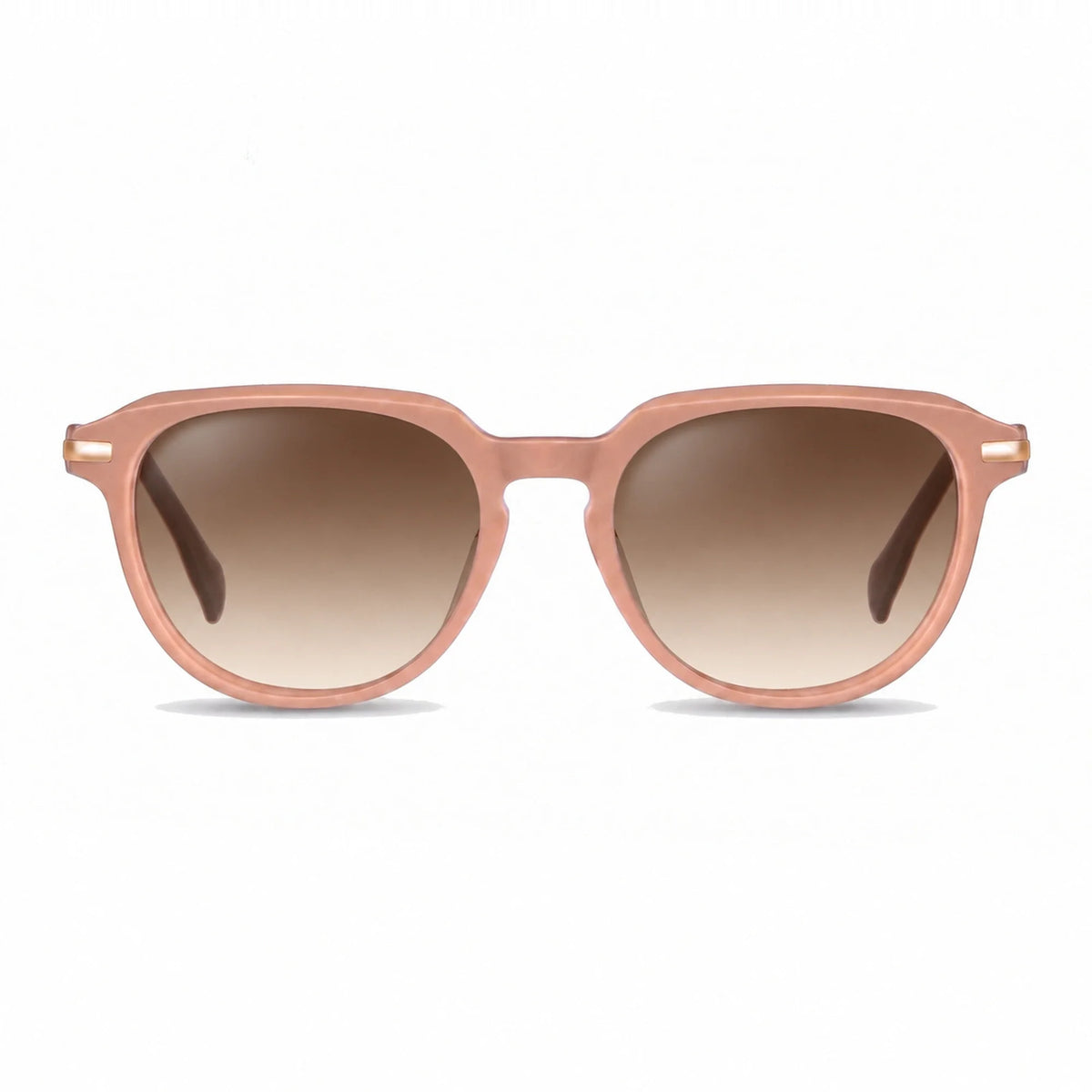 Fiore 5409 round sunglasses, pink bio-acetate frame · ReFramed, photo 22 of 36 | Polarized UV400
