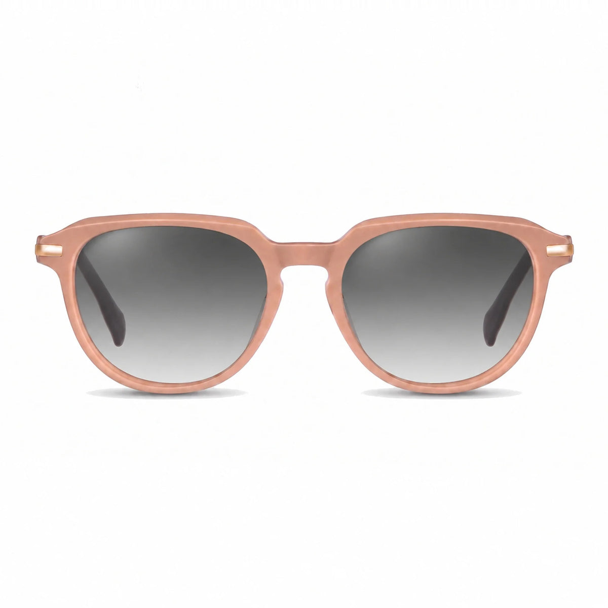 Fiore 5409 round sunglasses, pink bio-acetate frame · ReFramed, photo 19 of 36 | Polarized UV400