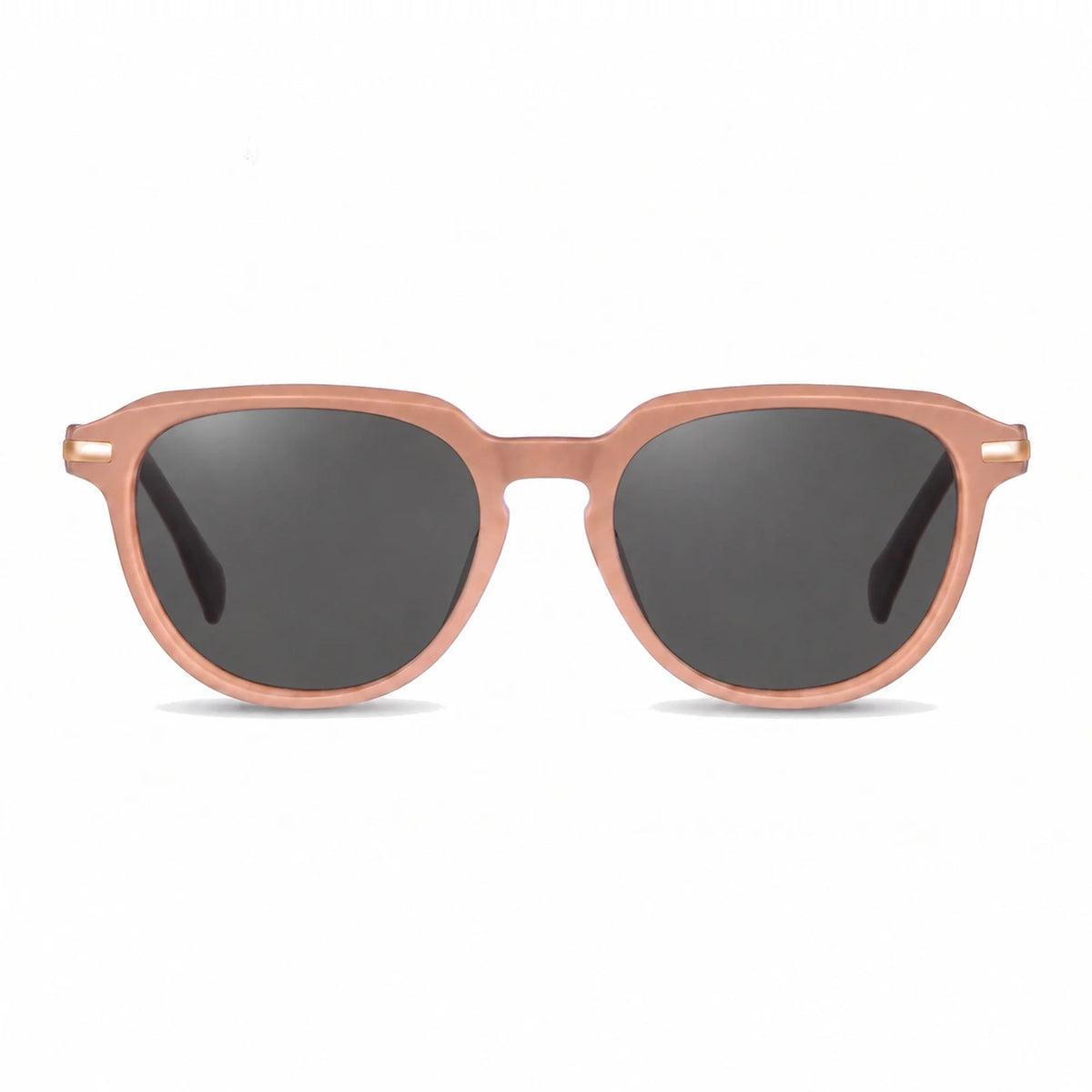 Fiore 5409 round sunglasses, pink bio-acetate frame · ReFramed, photo 1 of 36 | Polarized UV400