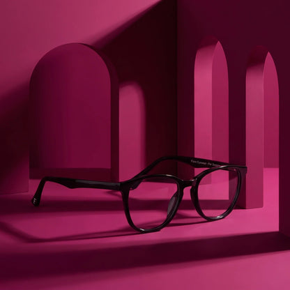 Fiore 7046 round acetate reading glasses, black frame · ReFramed, photo 8 of 79