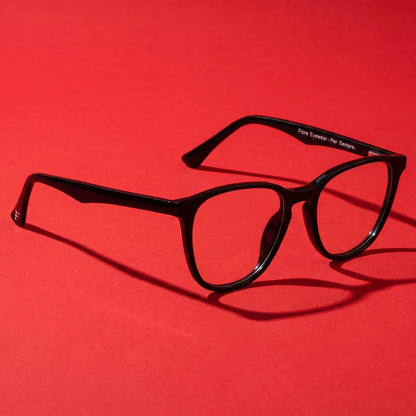 Fiore 7046 round acetate reading glasses, black frame · ReFramed, photo 4 of 79