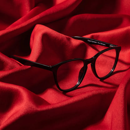 Fiore 7046 round acetate reading glasses, black frame · ReFramed, photo 10 of 79