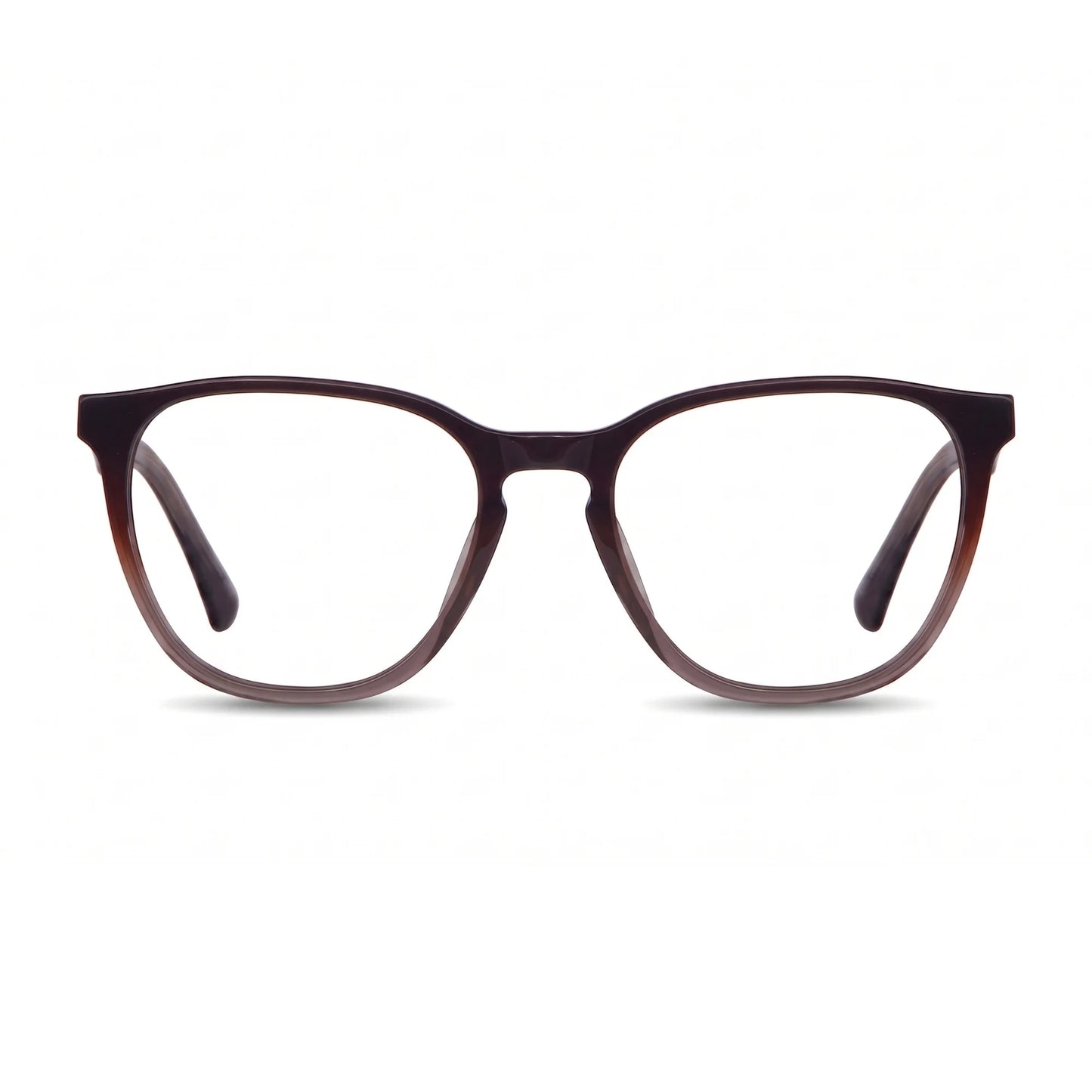 Fiore 7046 eyeglasses in gradual brown – front view