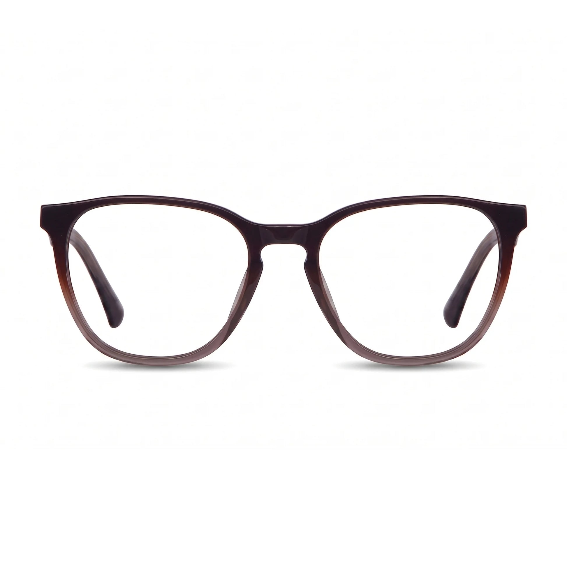 Fiore 7046 eyeglasses in gradual brown – front view