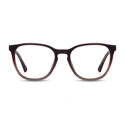 Fiore 7046 eyeglasses in gradual brown – front view