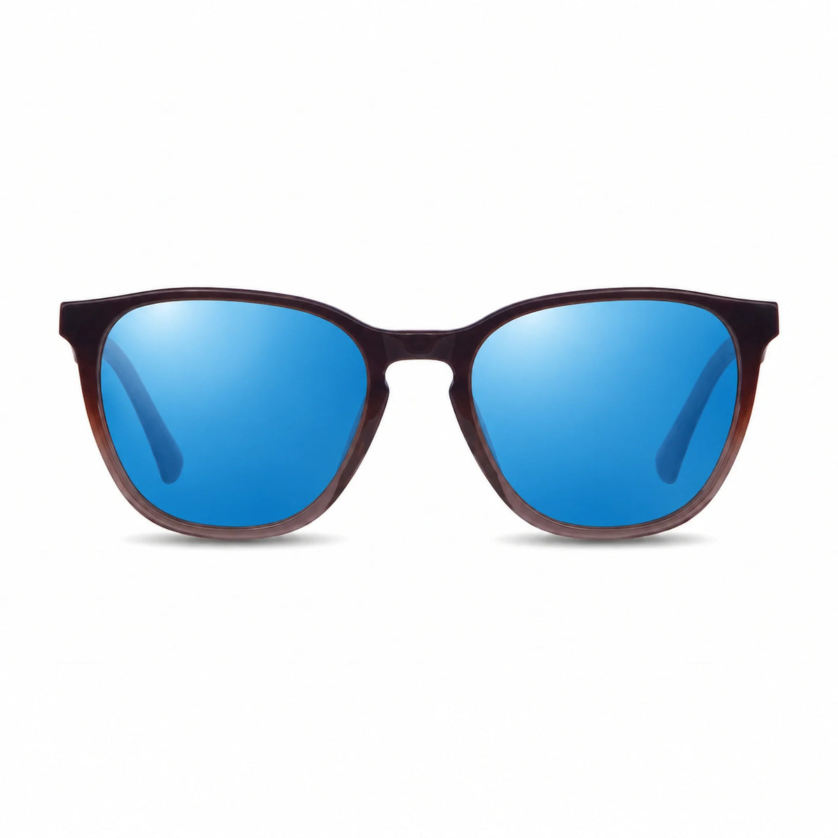 Fiore 7046 round sunglasses, brown bio-acetate frame · ReFramed, photo 25 of 36 | Polarized UV400