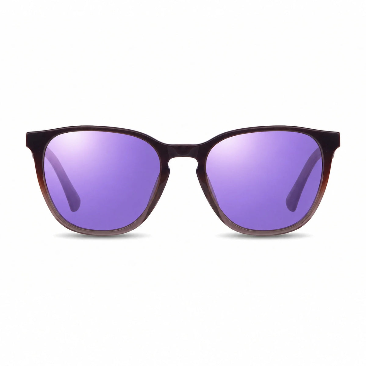 Fiore 7046 round sunglasses, brown bio-acetate frame · ReFramed, photo 34 of 36 | Polarized UV400