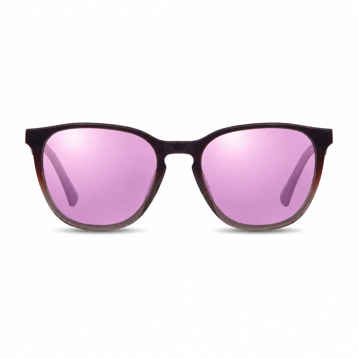 Fiore 7046 round sunglasses, brown bio-acetate frame · ReFramed, photo 31 of 36 | Polarized UV400
