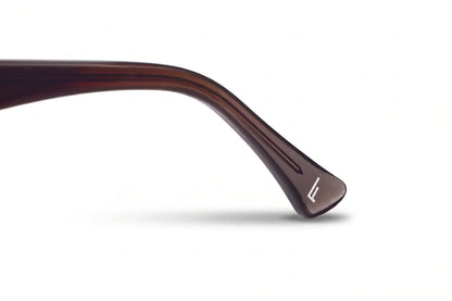 Fiore 7046 round sunglasses, brown bio-acetate frame · ReFramed, photo 6 of 36 | Polarized UV400