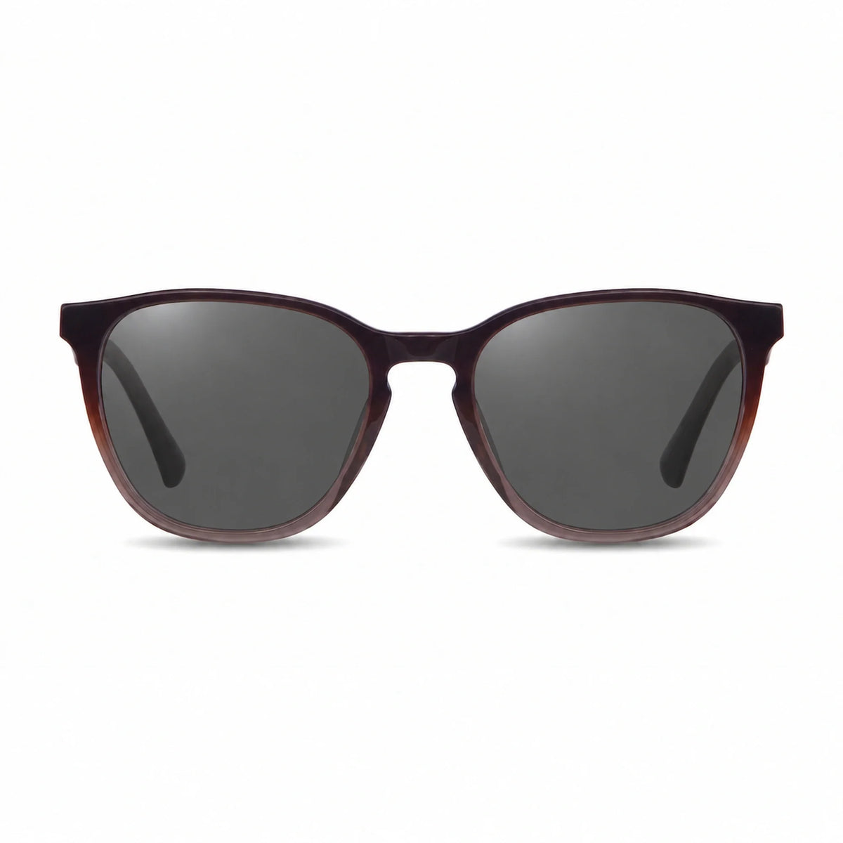 Fiore 7046 round sunglasses, brown bio-acetate frame · ReFramed, photo 1 of 36 | Polarized UV400
