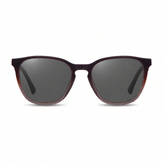 Fiore 7046 round sunglasses, brown bio-acetate frame · ReFramed, photo 1 of 36 | Polarized UV400