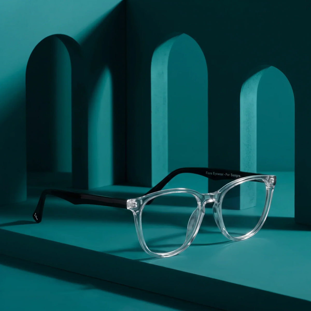 Fiore 7046 round acetate reading glasses, transparent frame · ReFramed, photo 67 of 79