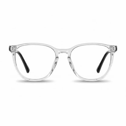 Fiore 7046 eyeglasses in transparent – front view