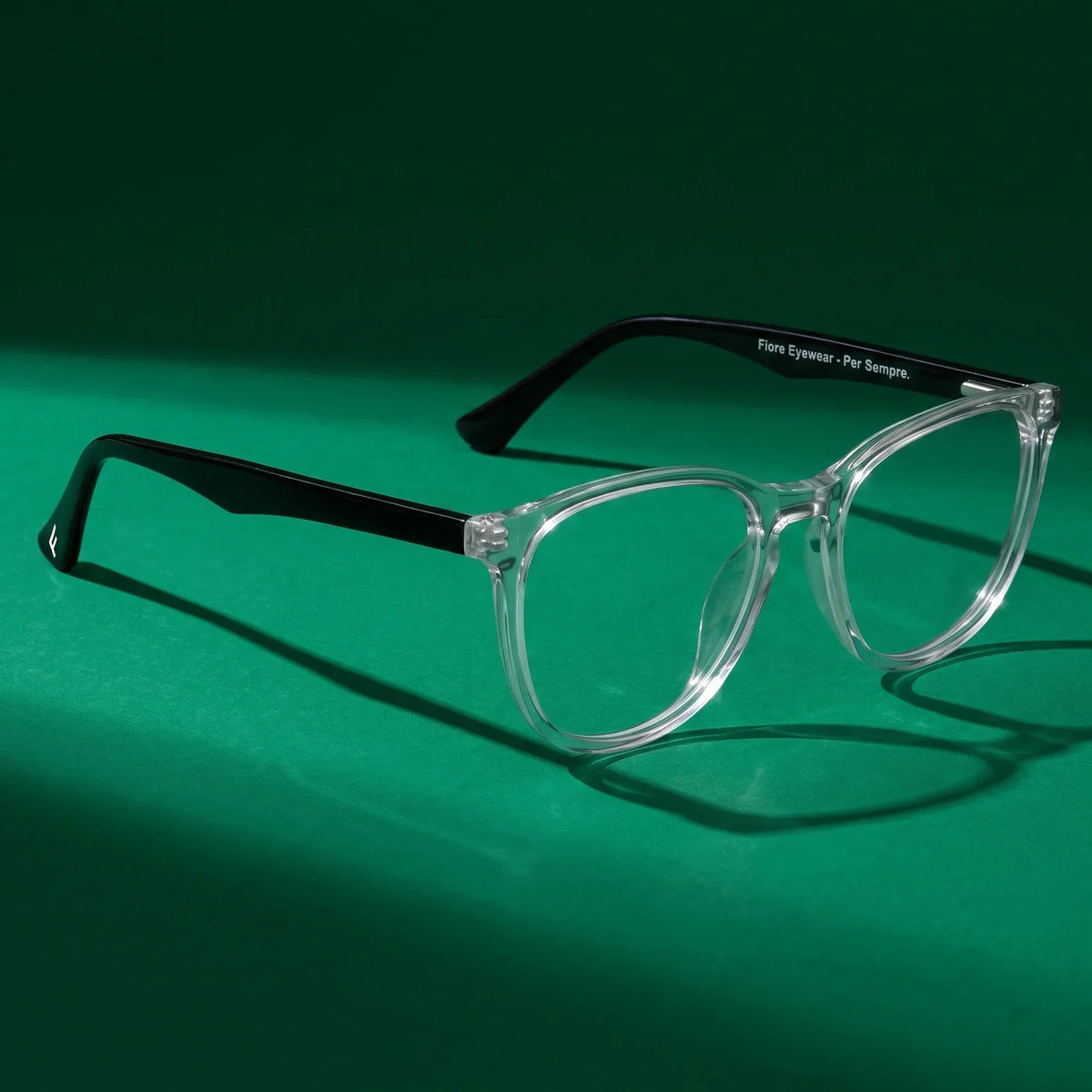 Fiore 7046 round acetate reading glasses, transparent frame · ReFramed, photo 64 of 79