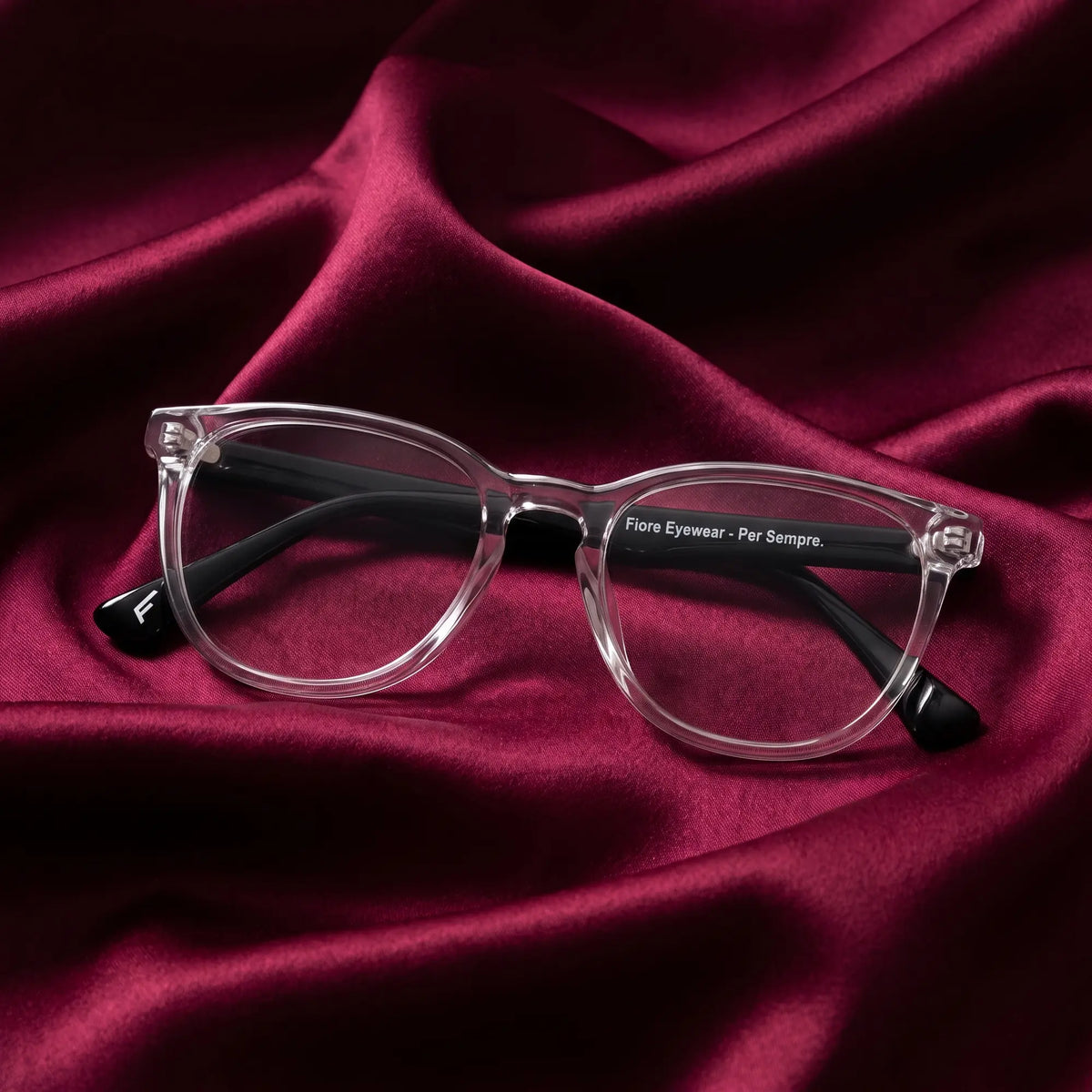 Fiore 7046 round acetate reading glasses, transparent frame · ReFramed, photo 69 of 79