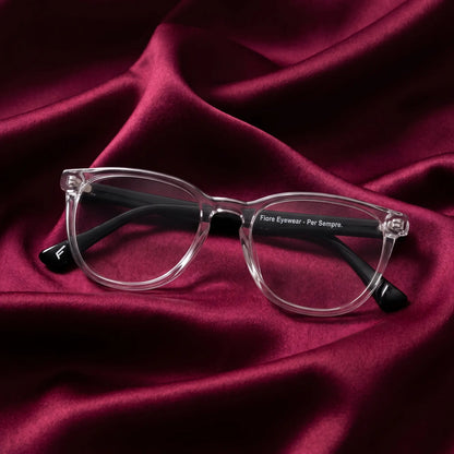 Fiore 7046 round acetate reading glasses, transparent frame · ReFramed, photo 69 of 79
