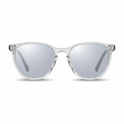 Fiore 7046 round sunglasses, clear bio-acetate frame · ReFramed, photo 28 of 36 | Polarized UV400