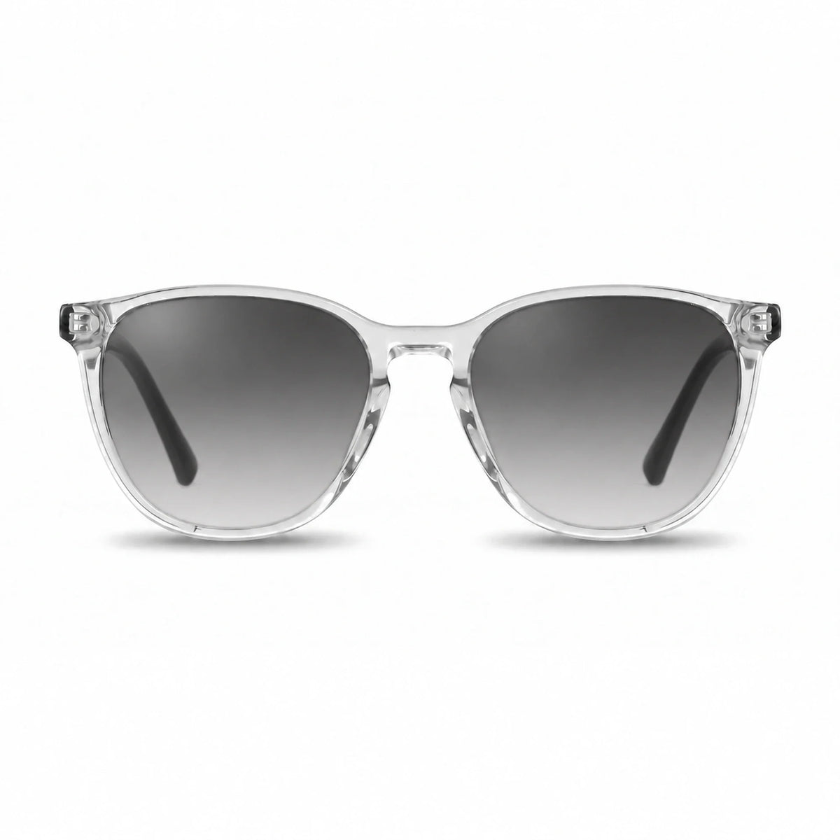 Fiore 7046 round sunglasses, clear bio-acetate frame · ReFramed, photo 19 of 36 | Polarized UV400