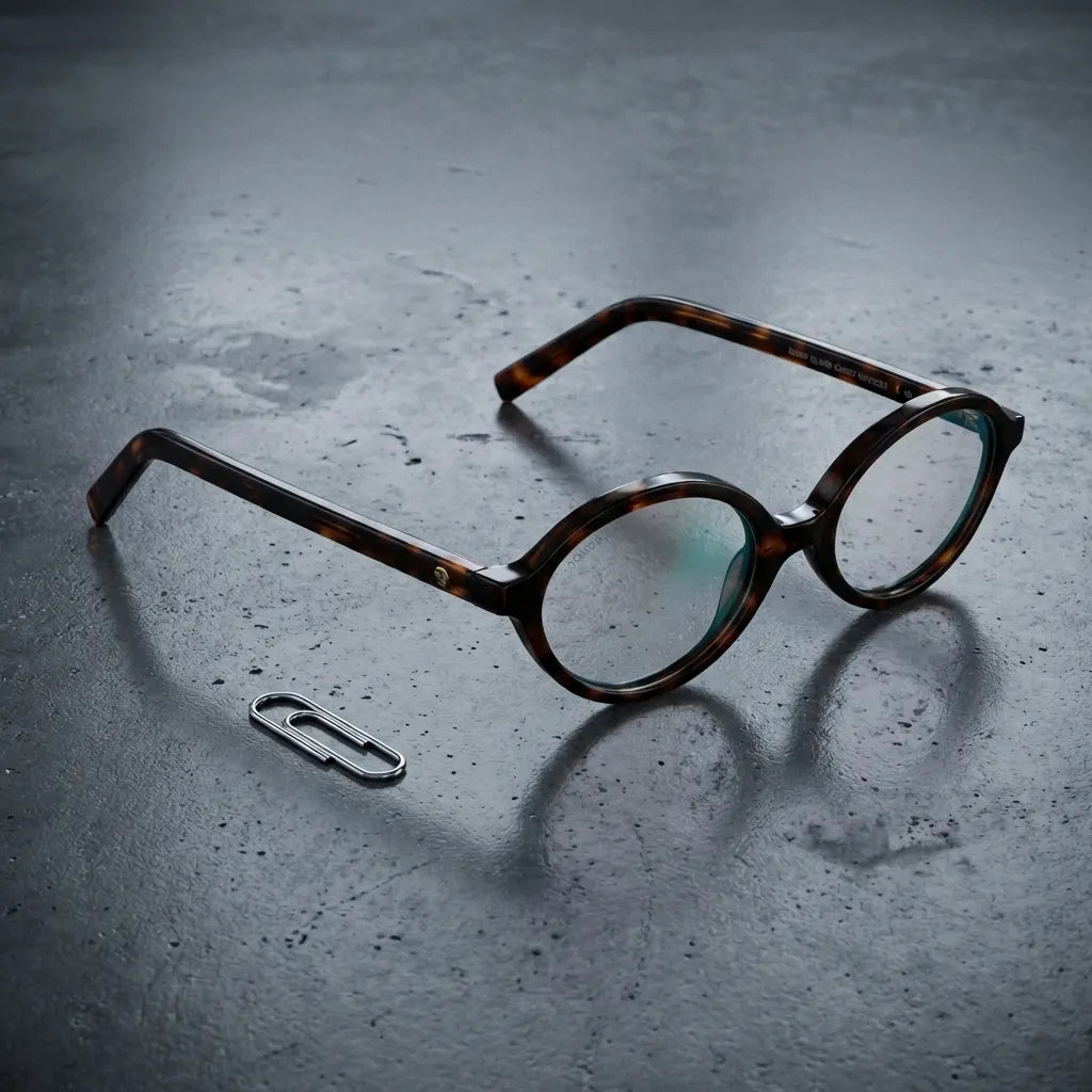 Guapi oval bio-acetate reading glasses, tortoise frame · ReFramed, photo 16 of 33