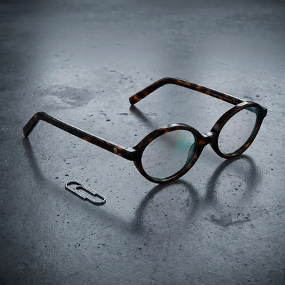 Guapi oval bio-acetate reading glasses, tortoise frame · ReFramed, photo 16 of 33