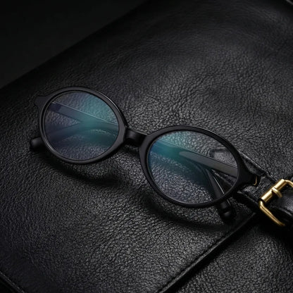 Guapi oval bio-acetate reading glasses, black frame · ReFramed, photo 6 of 33