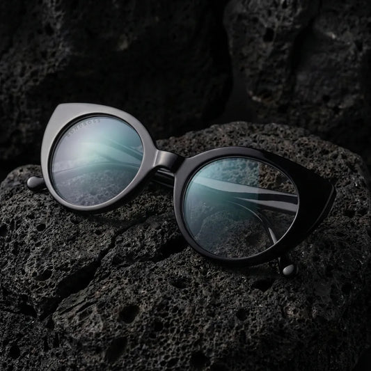 Hannover cat eye eyeglass frames in bio-acetate by ReFramed · ReFramed, photo 1 of 30
