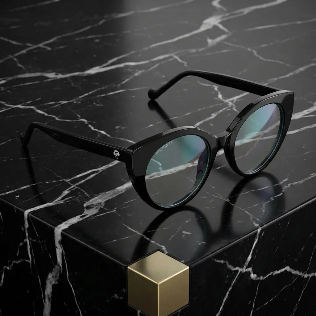 Hannover cat-eye bio-acetate reading glasses, black frame · ReFramed, photo 5 of 23