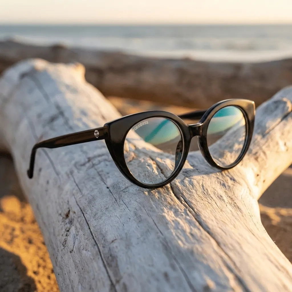 Hannover cat-eye bio-acetate reading glasses, black frame · ReFramed, photo 8 of 23