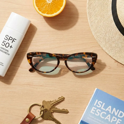 Havana cat-eye bio-acetate reading glasses, tortoise frame · ReFramed, photo 32 of 32